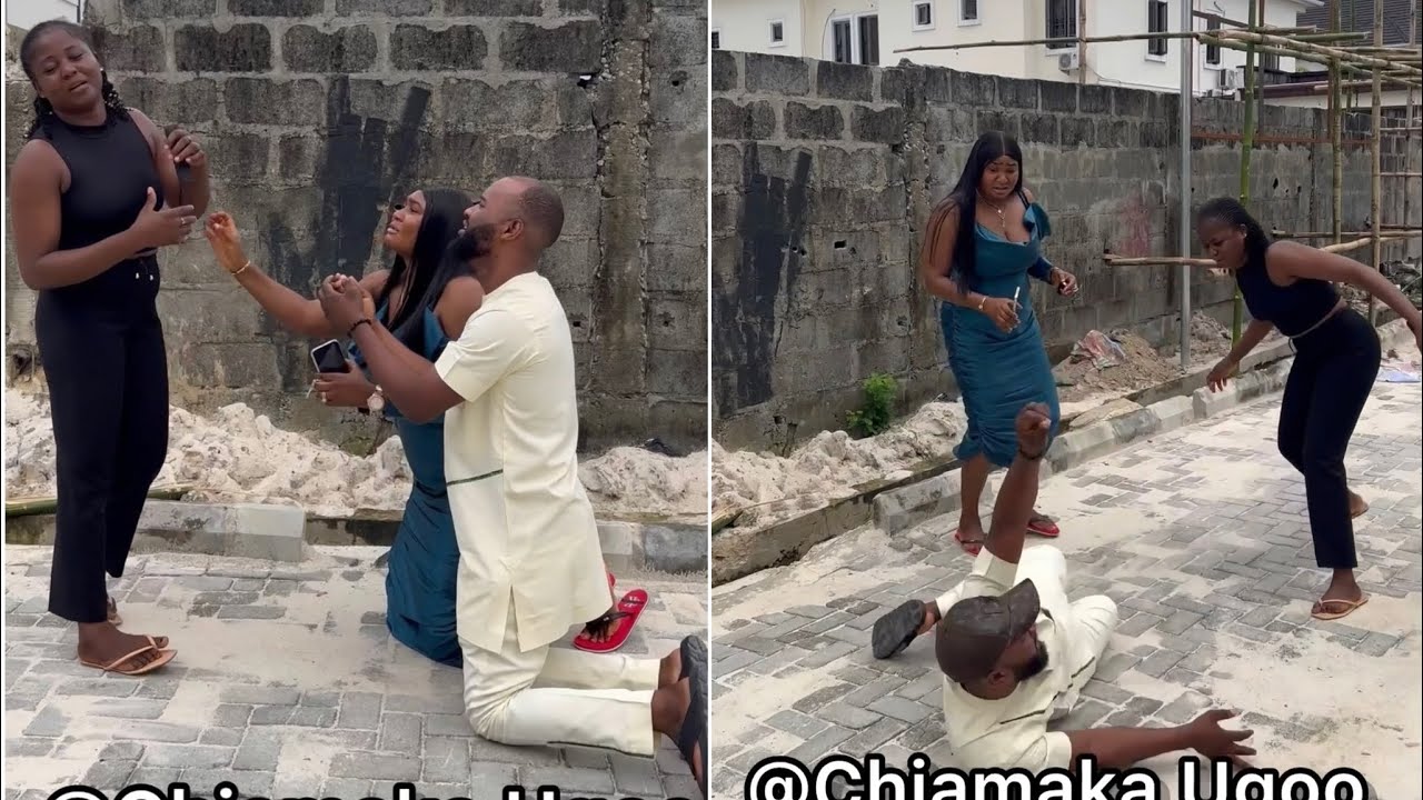 Man left his wife for not giving him a child, his side chic pinned another man’s pregnancy on him