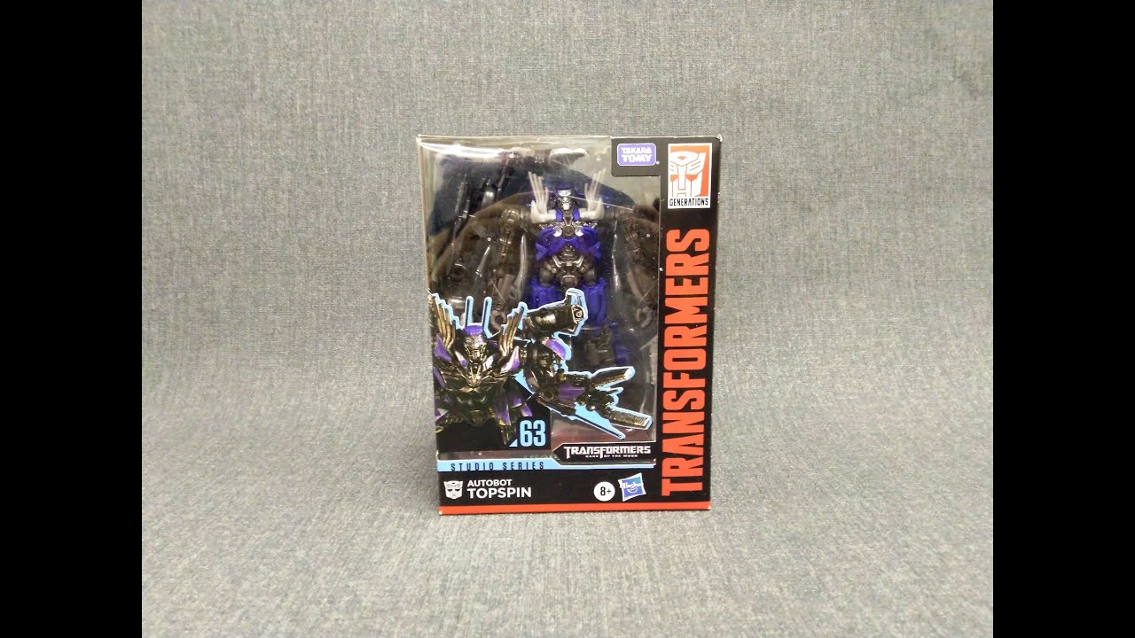 Обзор трансформера Topspin - Studio series - SS-63 - Deluxe class - Hasbro. Музей Р-ТФ.