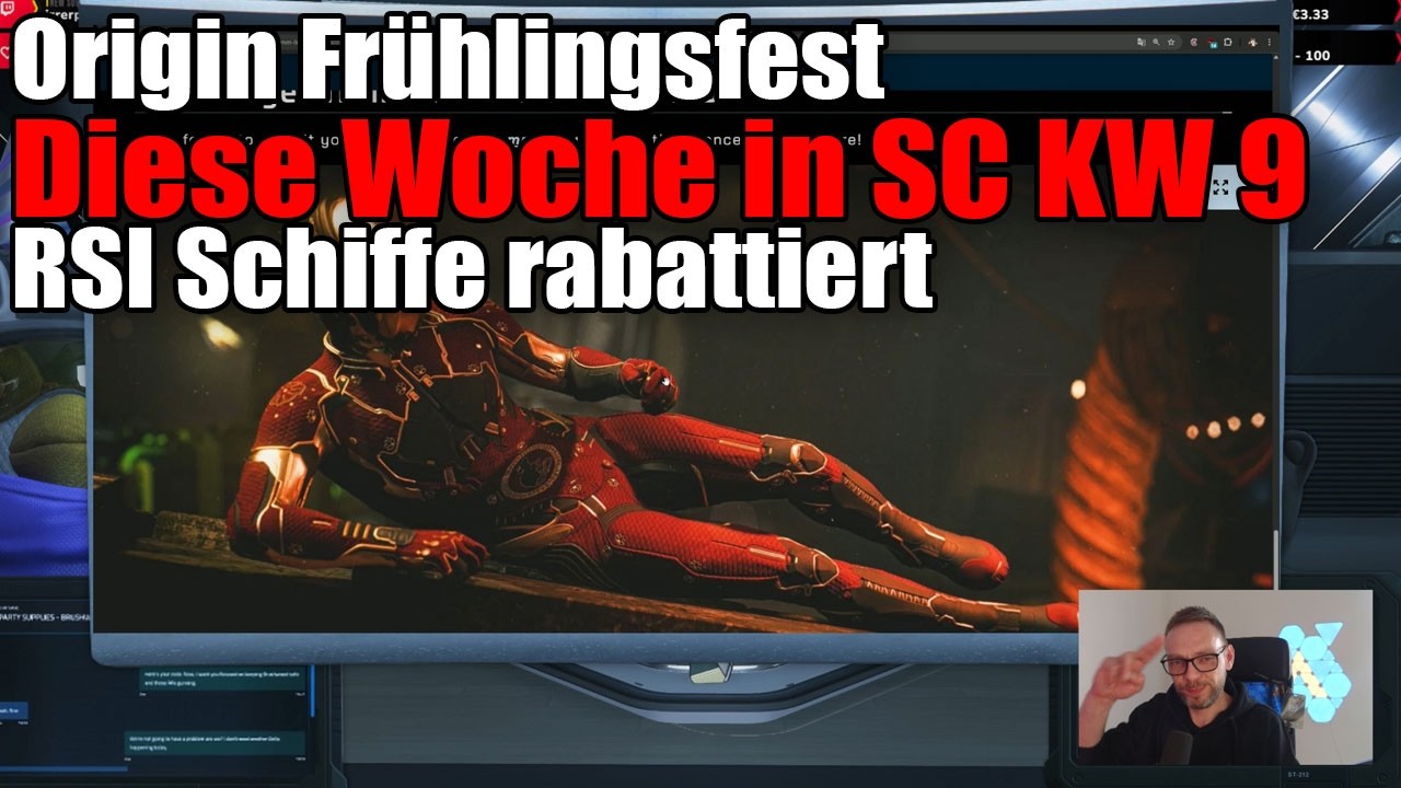 Origin Frühlingsfest - RSI Schiffe rabattiert - Diese Woche in Star Citizen KW9 2026