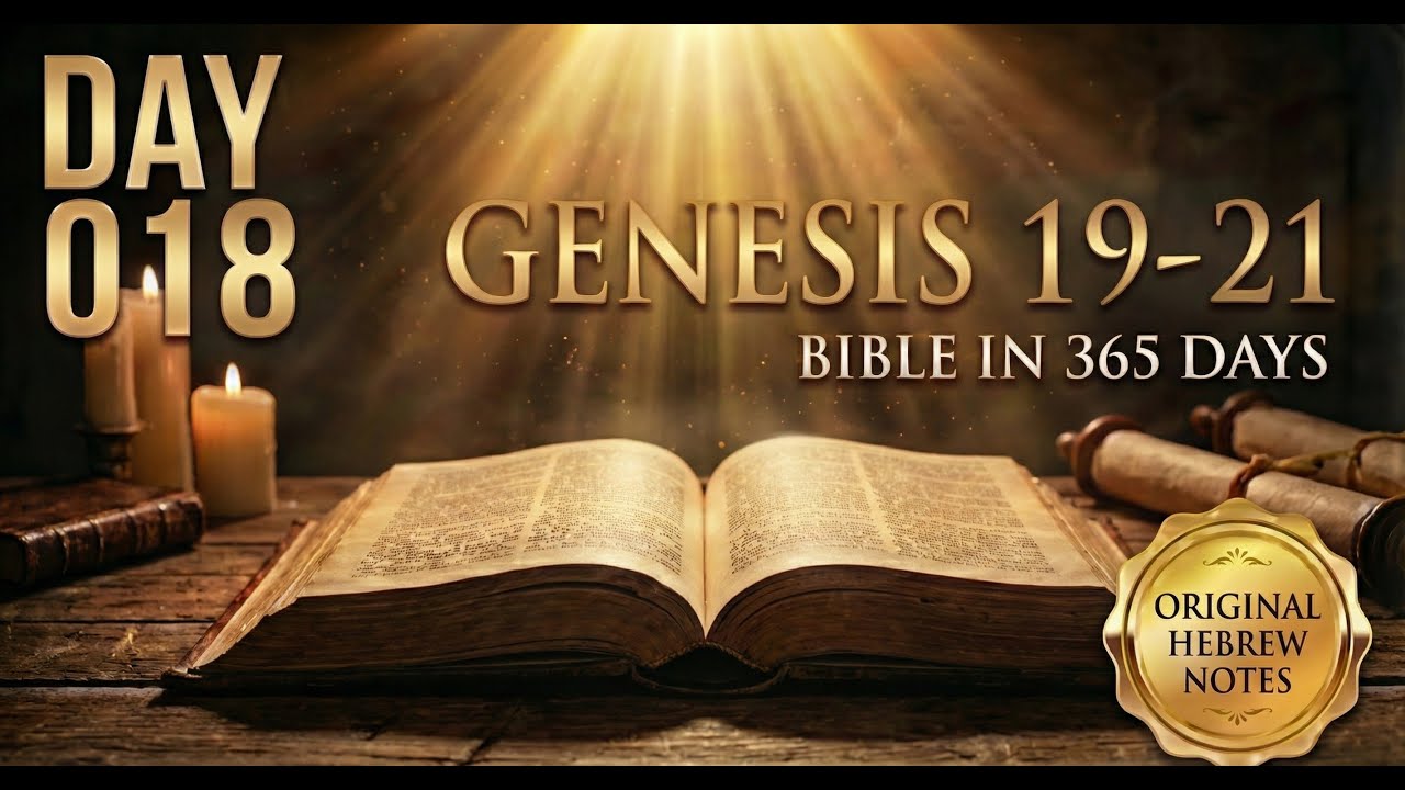 Genesis 19–21 (Day 18) | Lot Leaves Sodom, Isaac Is Born, Hagar & Ishmael in the Wilderness