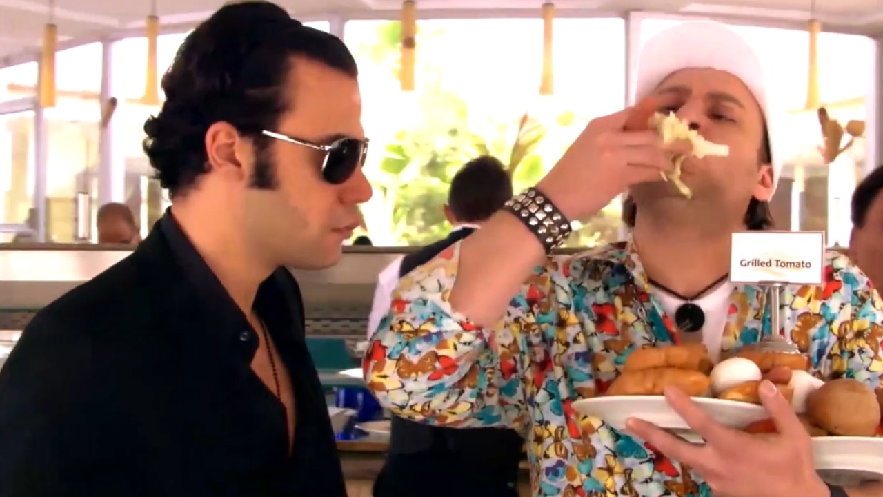 بتعمل ايه يا ابن الكلب صاحبك المفجوع لما يعرف ان الفرح اوبن بوفيه شوف عمل ايه 😮🤣🤣