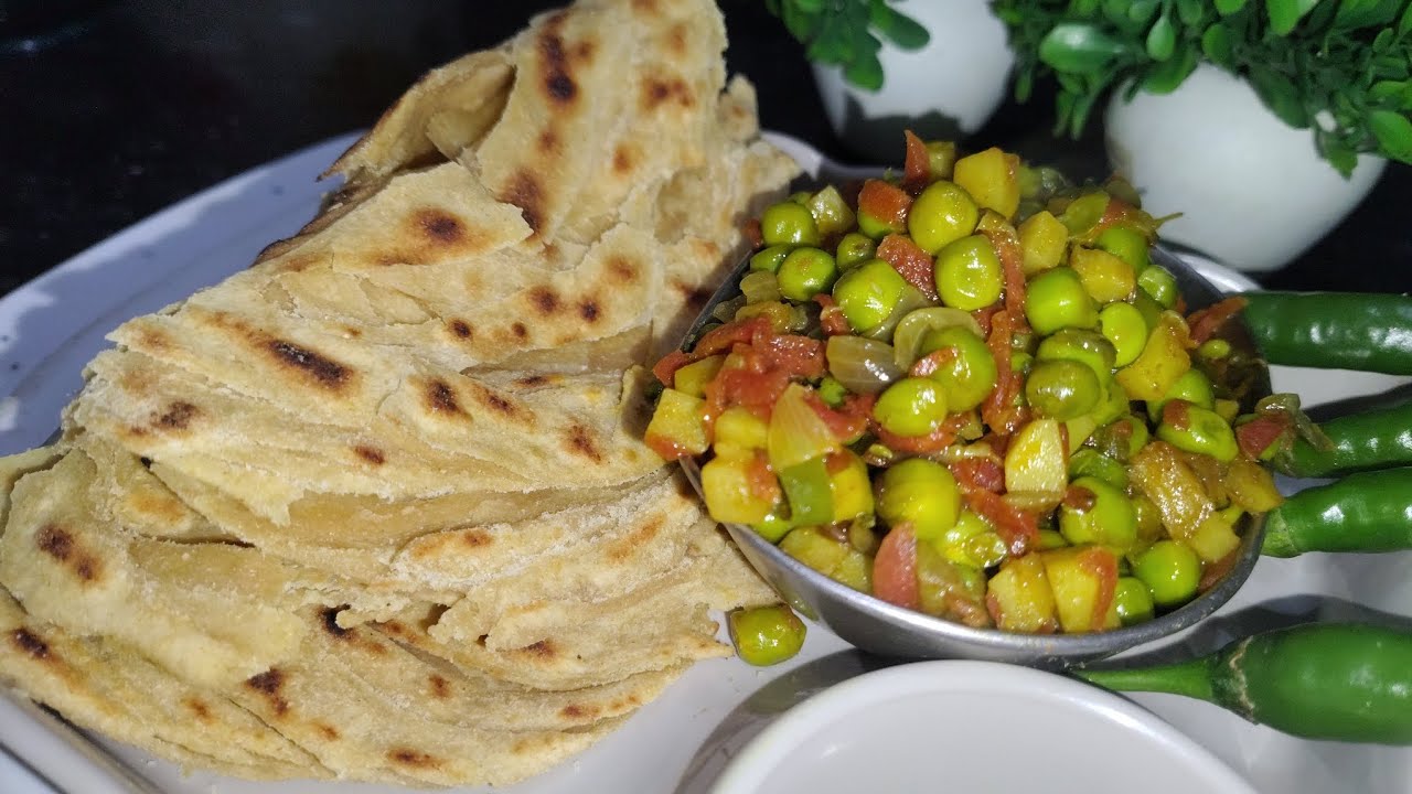 🫛मिक्स वेज रेसिपी लच्छा पराठा के साथ tasty and healthy vegetable recipe#mix vegetable recipe#yummy 😋