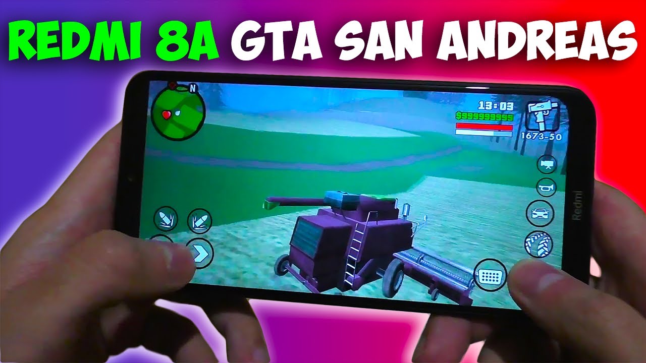 Игровой тест REDMI 8A &mdash; GTA San Andreas 2.0 (Snapdragon 439)