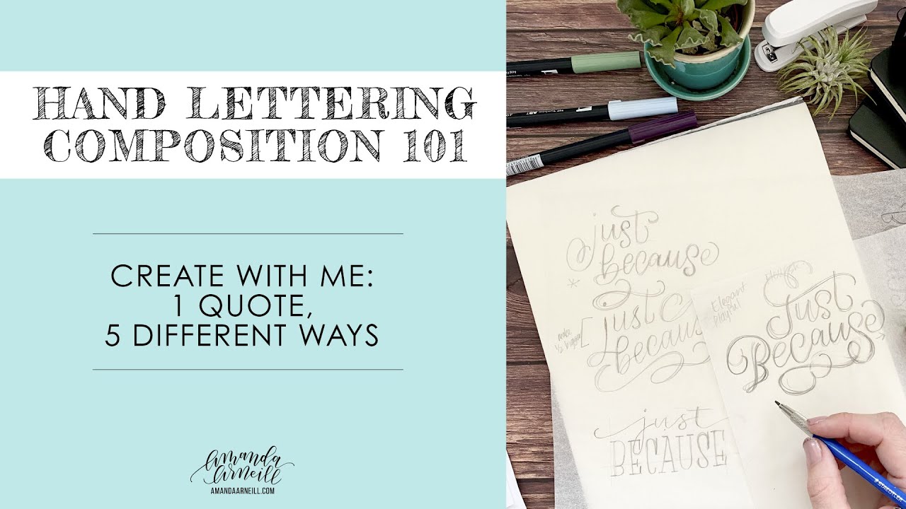 LETTERING COMPOSITION 101