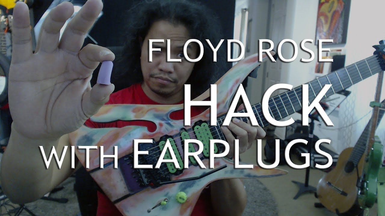 Floyd Rose Whammy Bar HACK с берушами!!?!?!
