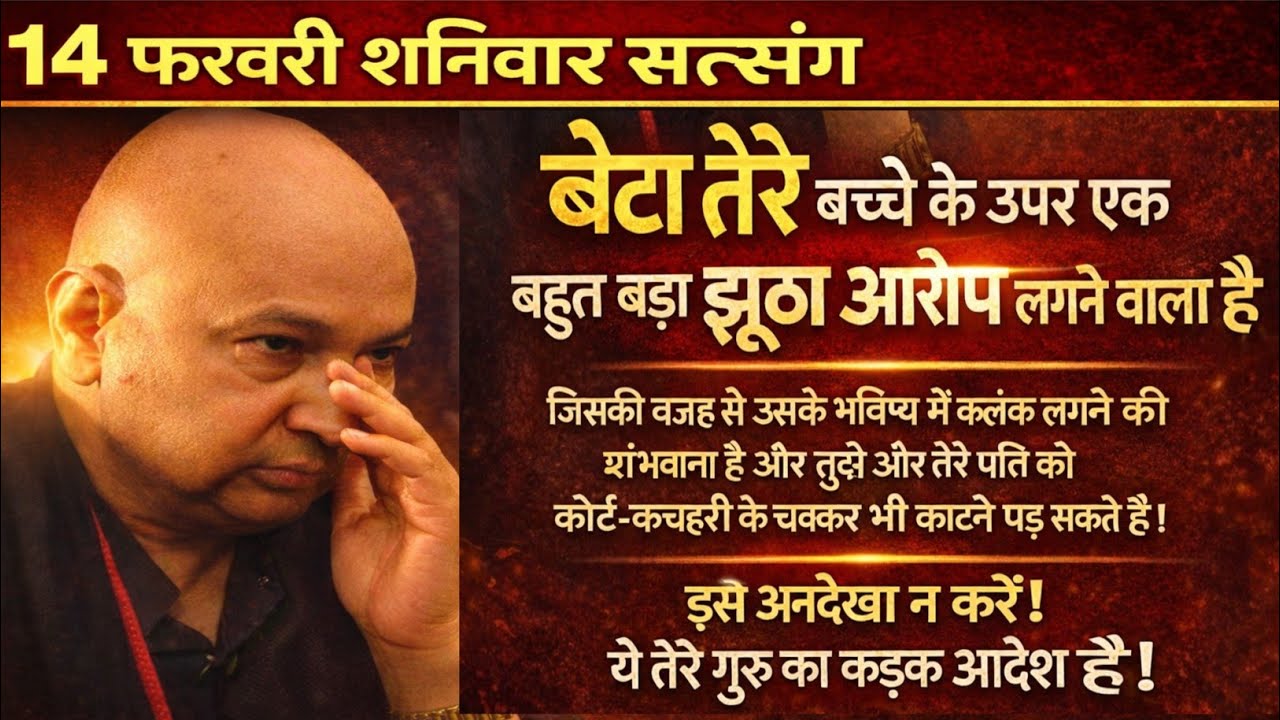 Guruji Satsang | गुरु का आदेश: तेरे बच्चे को झूठे आरोप से बचाने वाला सत्संग