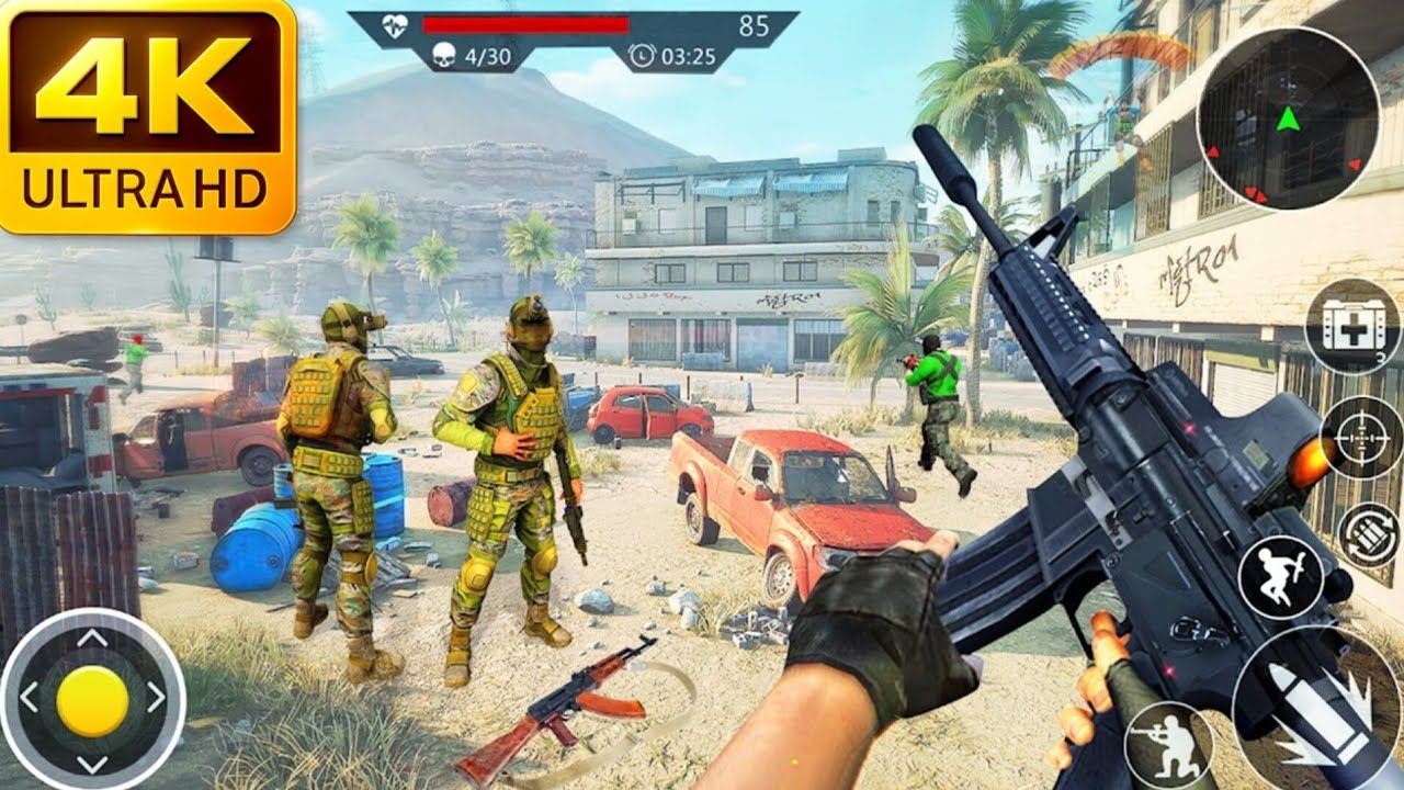 Counter Terrorist Strike 🔥 Mission 1–10 Full Gameplay | Epic CS Battles
