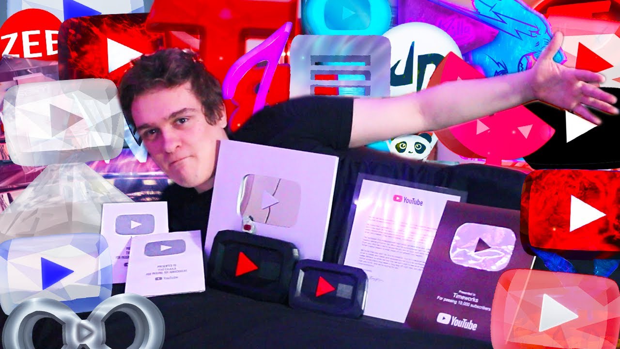 ALL My YouTube Play Buttons!