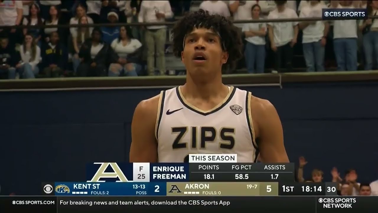 Greg Tribble - Akron vs Kent State (02/23/2024)