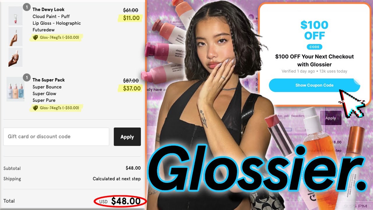 Glossier Promo Codes 2023 💄 FREE Glossier Codes Working Site-Wide!
