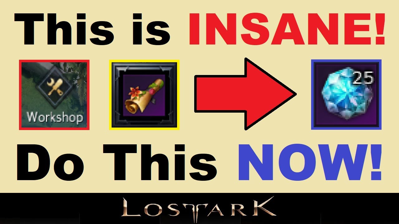 *CRAFT* These Maps & ~DO THEM NOW!~.. 1,000+ GOLD in EZ Mats.. (Get 1100gs *WAY EASIER!*).. Lost Ark