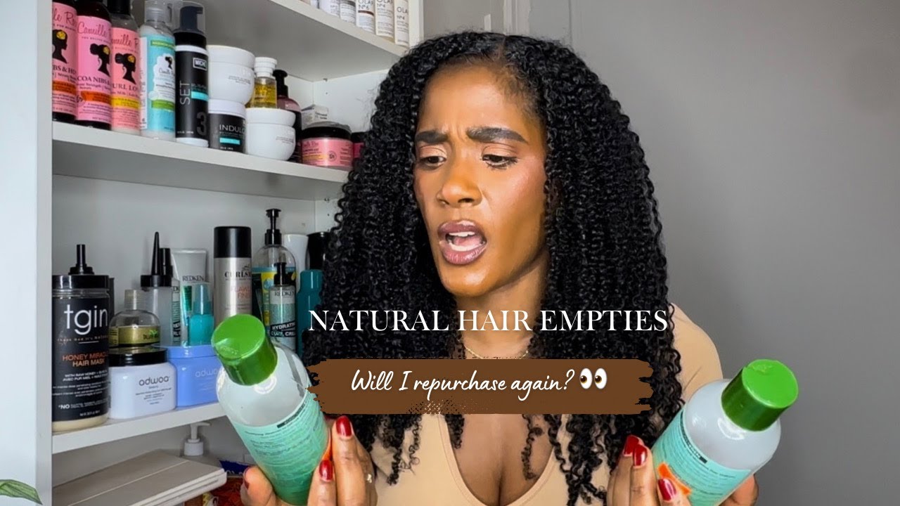 Natural Hair Product Empties | Will I repurchase again?!