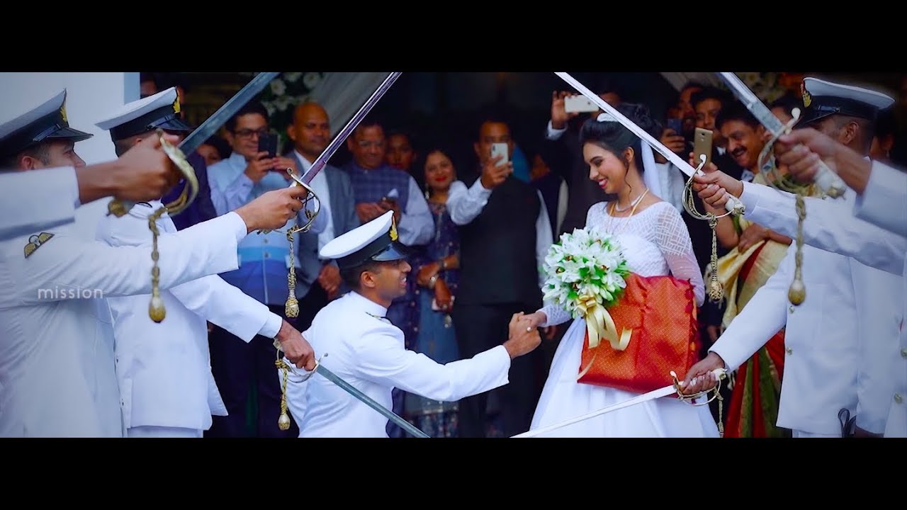 Naval Wedding - Lt Richard Sunny & Dr Remya Antony - Wedding Highlights
