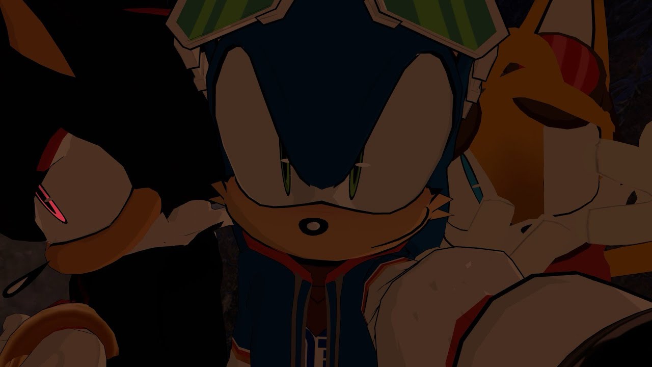 Playing stalker with shadow and tails 