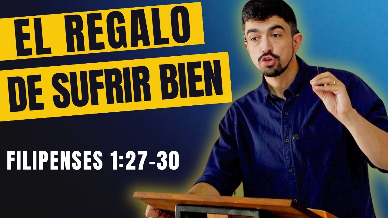 SUFRIENDO BIEN | Filipenses 1:27-30 | Predicaciones Adulam | Pr. Facundo Luzardo