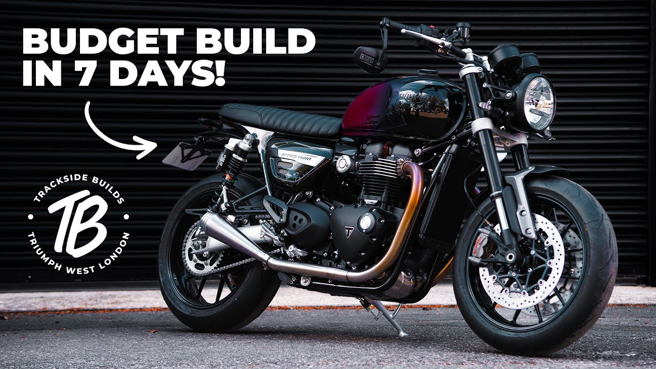 Triumph Speed ​​Twin 1200 на заказ | Сборка на трассе