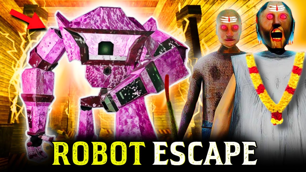 GRANNY SECRET ROBOT ESCAPE 💯💥 | Granny legacy robot escape in tamil