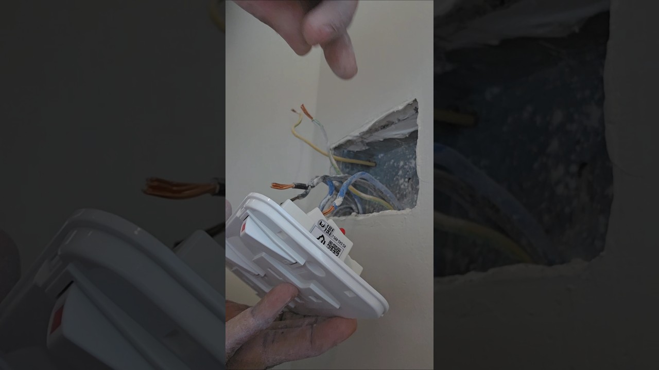 double socket installation