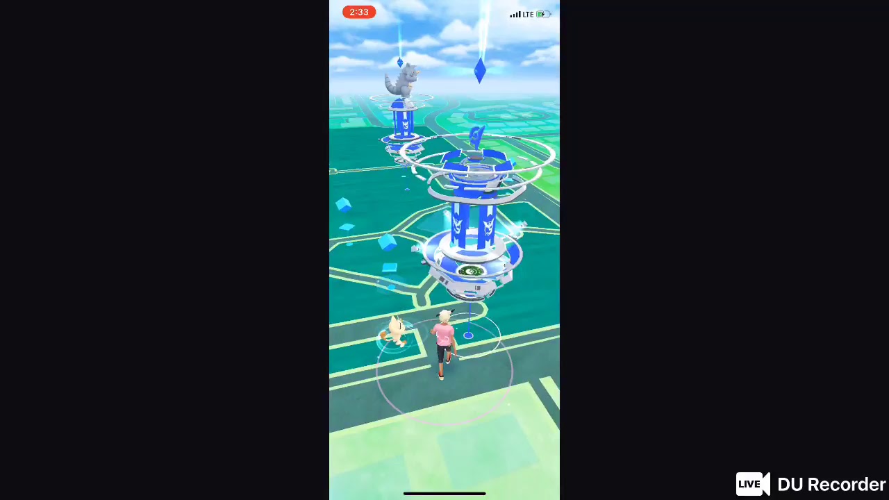 Pok&eacute;mon GO Mewtwo Raid Train