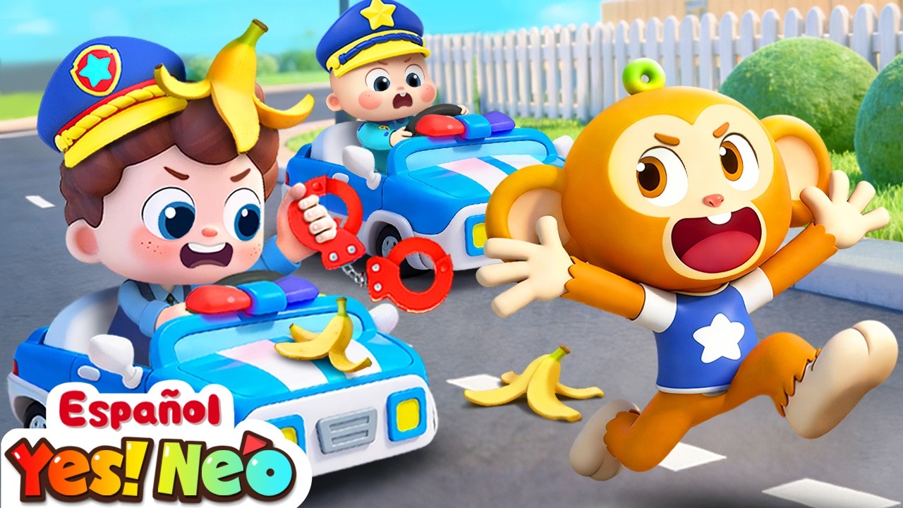 La Policía Persigue Malos Hábitos | Yes! Neo - Canciones y Caricaturas para Niños