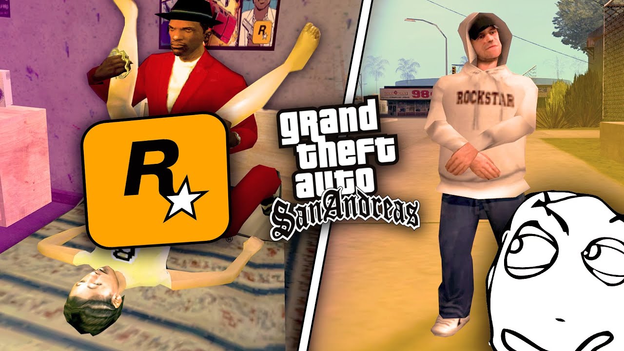 ПОЛОМАННЫЕ МЕХАНИКИ В GTA: San Andreas