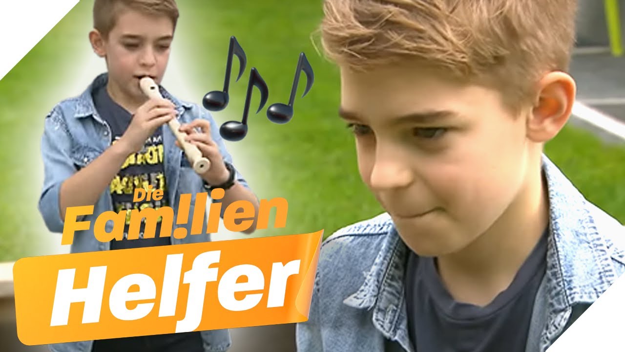 Luca (9) spielt ständig Flöte 🎶 Was will er damit erreichen? | Die Familienhelfer | SAT.1