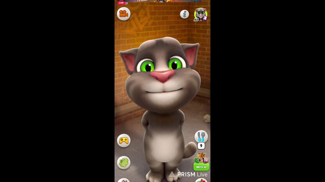 talking tom game #live #part 1