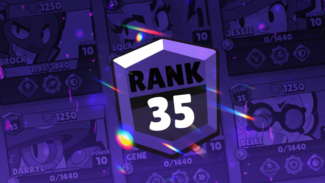 All Rank 35s in One Video (52 Brawlers)