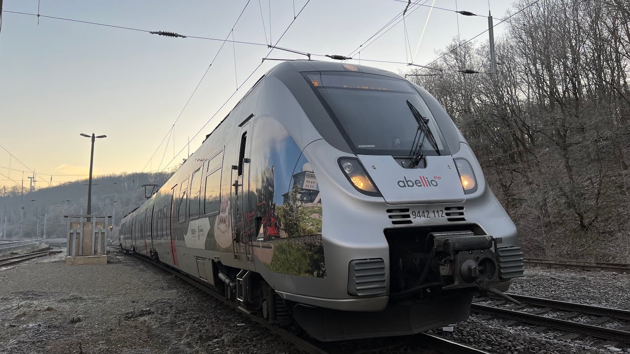 Führerstandsmitfahrt Halle (Saale) Hbf - Luth. Eisleben - Sangerhausen - Nordhausen