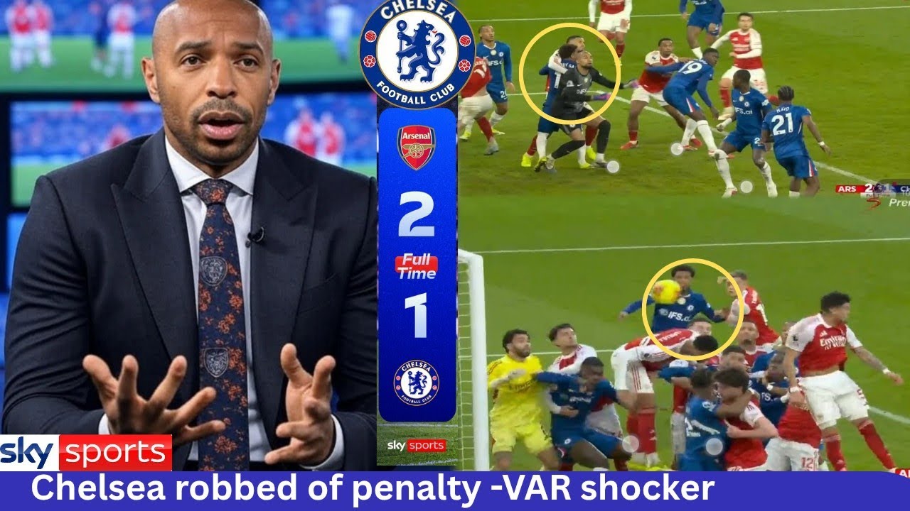 CHELSEA ROBBED? VAR ADMITS PENALTY ERROR IN STUNNING TWIST 🔥⚖️