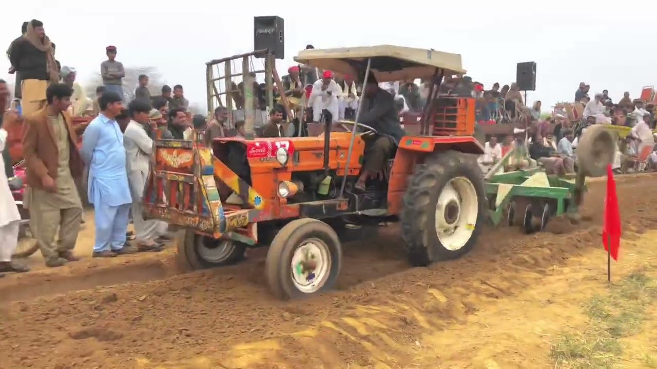 Tractor Disk muqabla Mela Baba motiya wali sarkar Jahangir Khalan faisalabad 19 February 2024