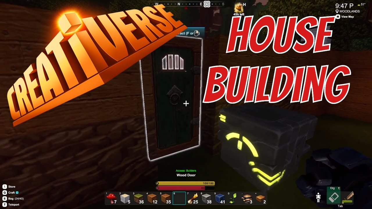 Creativerse starter guide -  Building a house  - Creativerse building tutorial