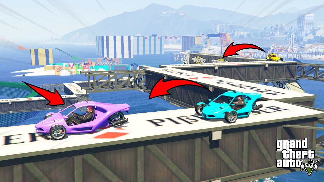🔵 WEIRDEST 3 WHEEL CAR IN GTA 5 || GTA 5 RACES