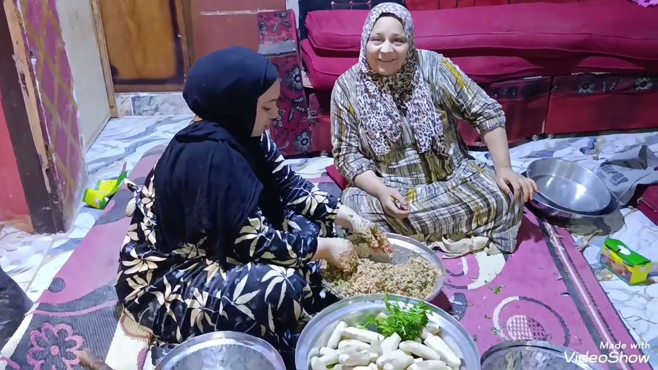 تعالوا نشوف أحلى محشي وأجمد شوربة 🥄🍲 ضحك وأكل بيوم من أيامنا!