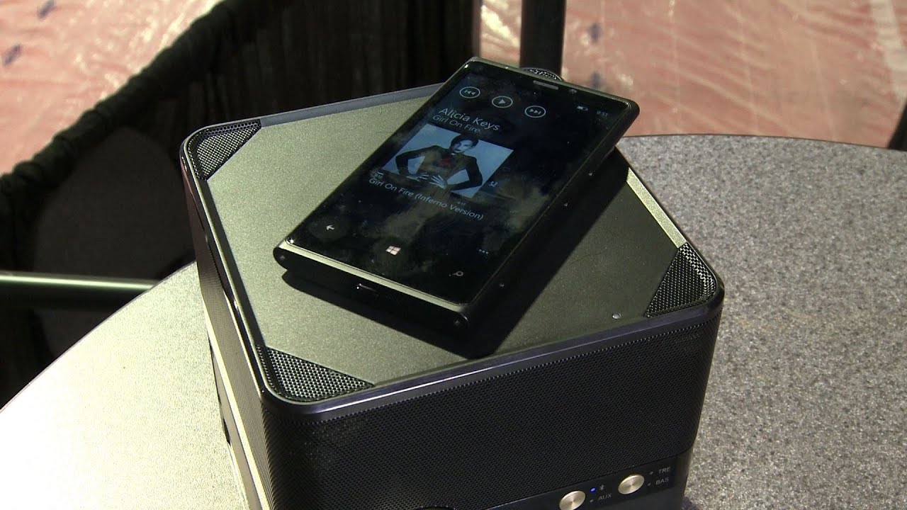 CES 2013: TDK Wireless Charging Speaker Q35 | Consumer Reports