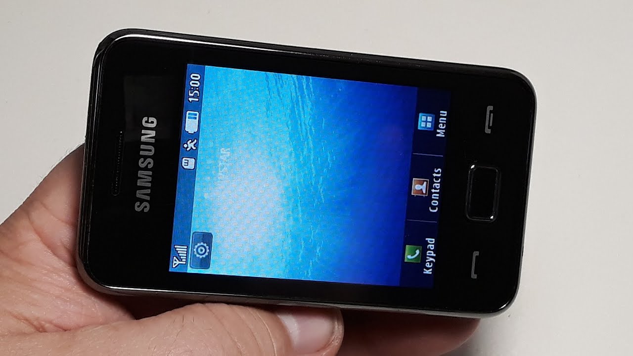 Samsung S5220 Star 3 - простой телефон с сенсорным экраном, камерой 3 Мп + Wi-Fi + карта памяти