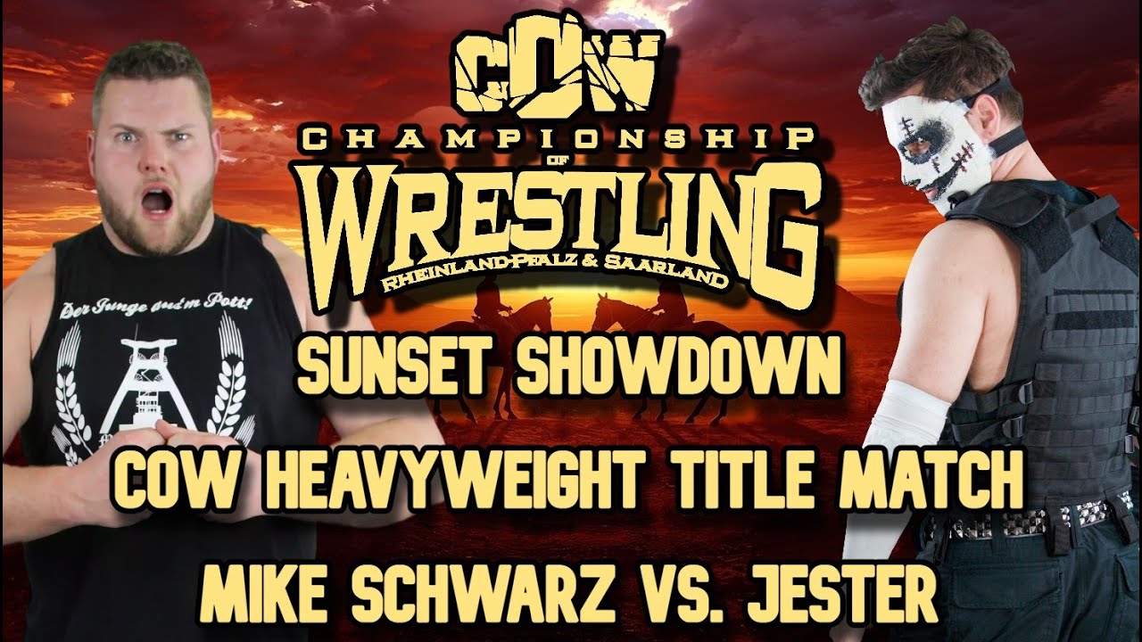 Jester (c) vs. Mike Schwarz | cOw Heavyweight Title Match | Sunset Showdown 2025 Full Match