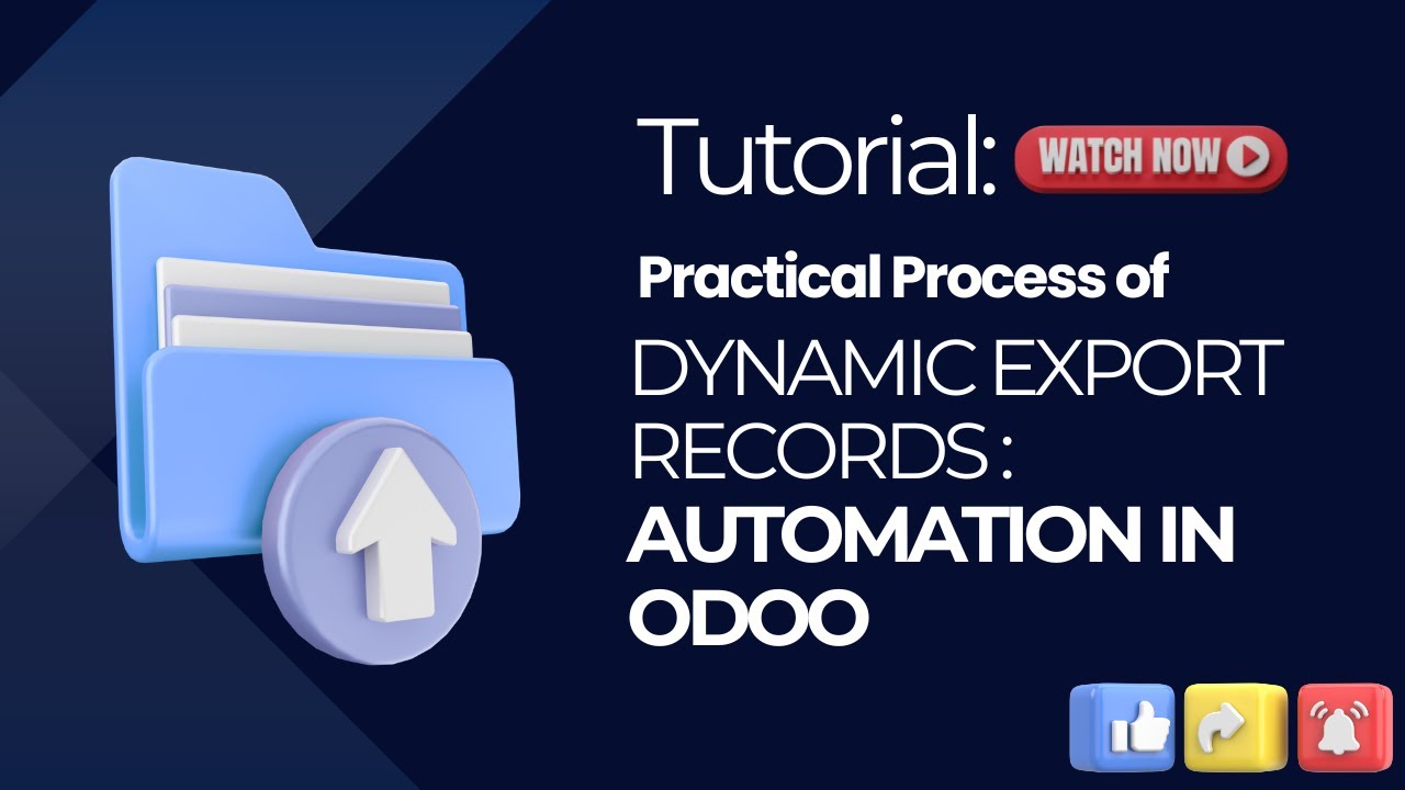 Dynamic Export Records - Automation in Odoo