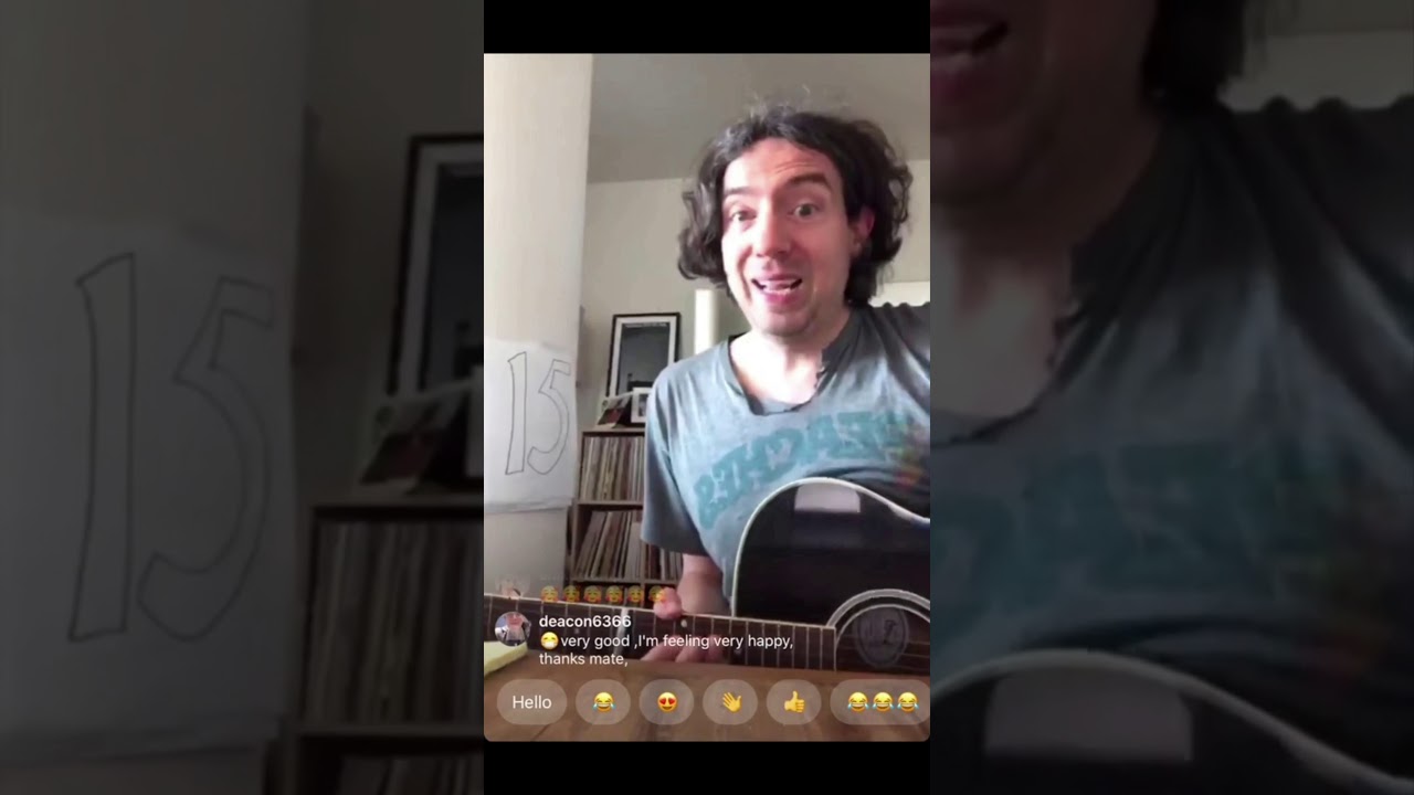 Snow Patrol - Gary Lightbody  - Give Me Strength - #2 Thursday acoustic gig 26.03.2020