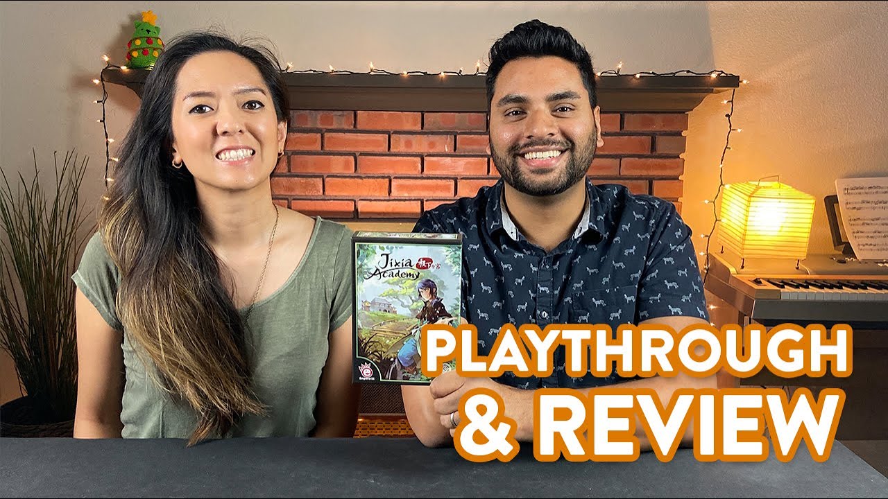 Filler Friday: Jixia Academy aka Hanamikoji - Playthrough & Review