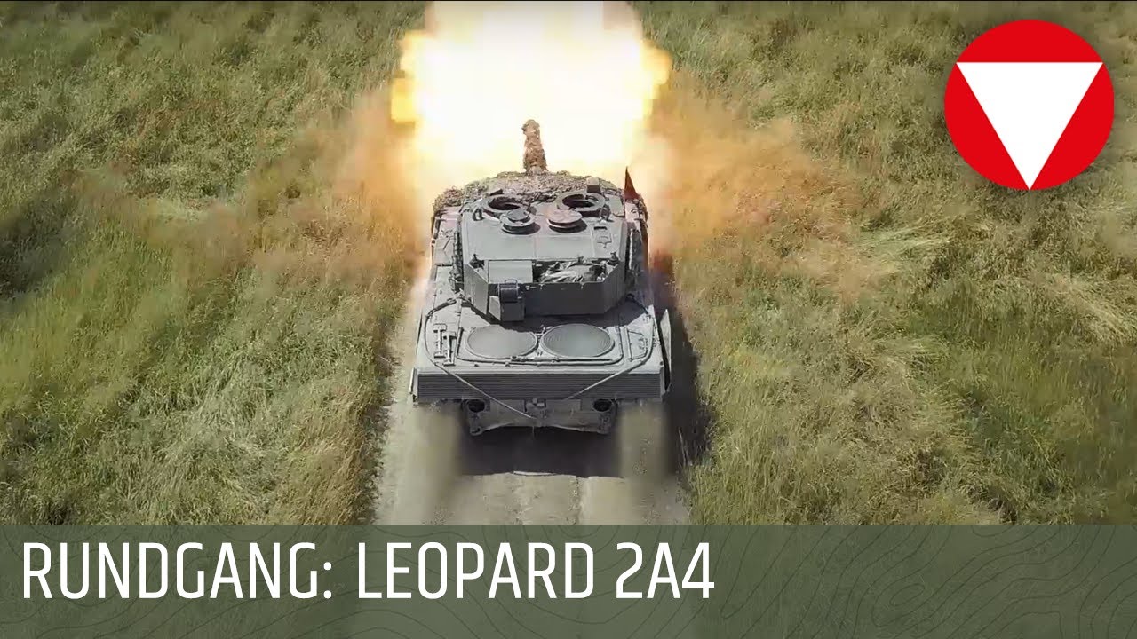 Rundgang um den Leopard 2A4