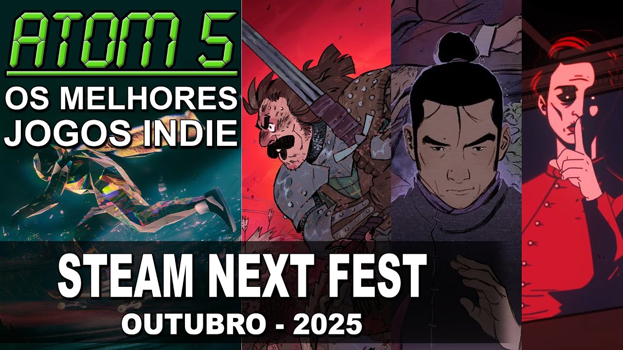 Os melhores jogos indie da Steam Next Fest! (Outubro / 2025)