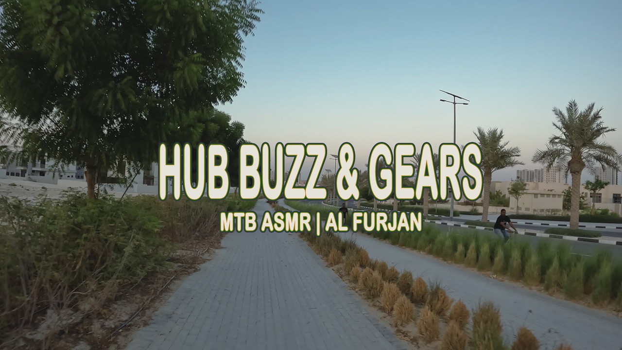 MTB ASMR: Morning Ride in Al Furjan Dubai | GoPro Hero 10 4K