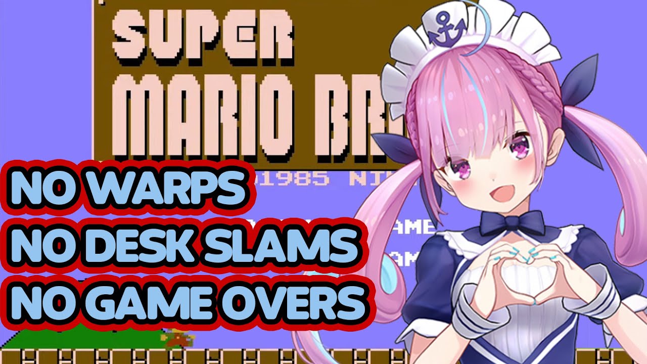 Aqua Tries To Beat Mario