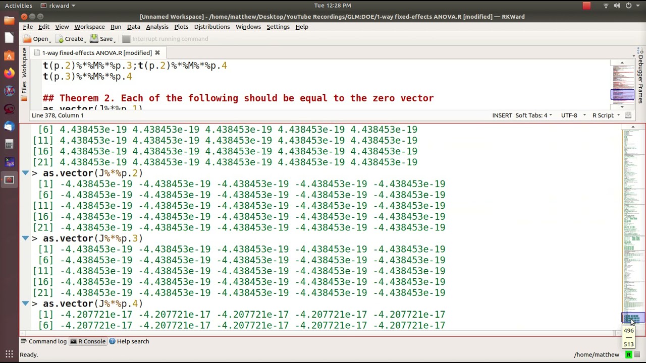 1-way fixed-effects ANOVA (part 9/10): (Example) Orthogonal Contrasts