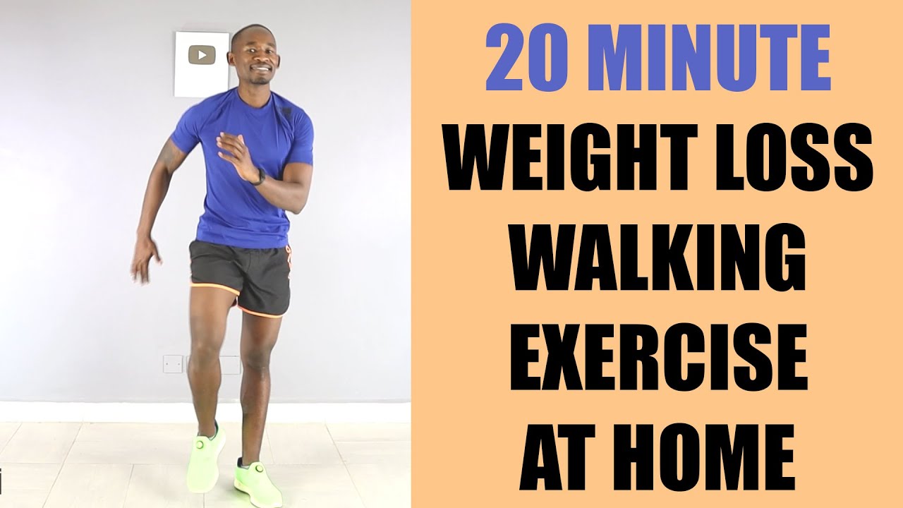 20 Minute Weight Loss Walking Exercise at Home/ Walk to The Beat Workout 🔥 200 Calories 🔥