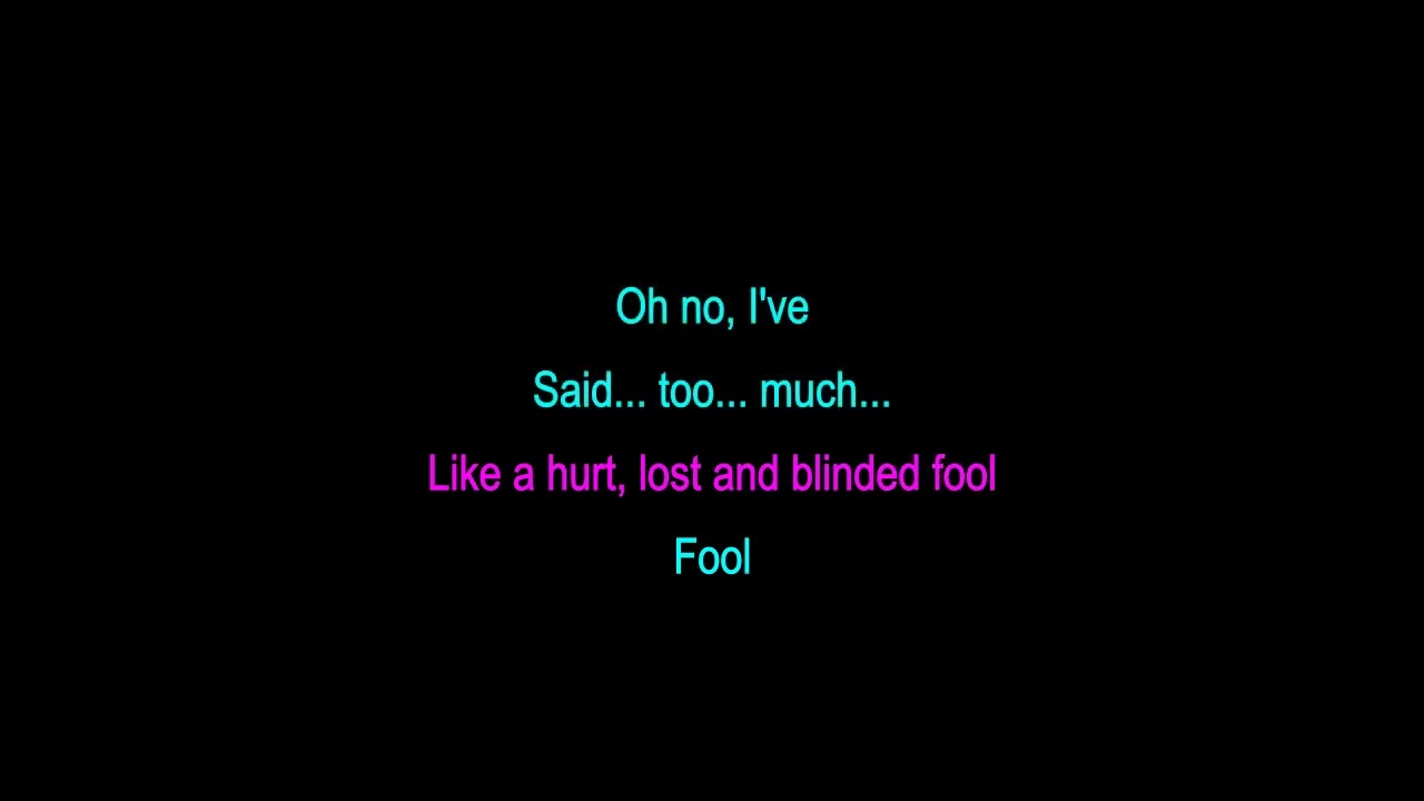 R.E.M. - Losing My Religion (Tuul Karaoke)