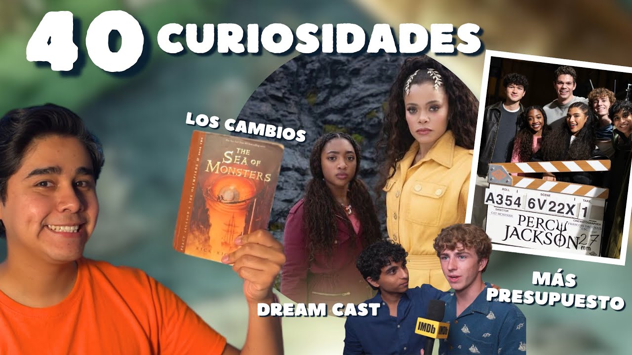 40 DATOS CURIOSOS DE PERCY JACKSON TEMPORADA 2 