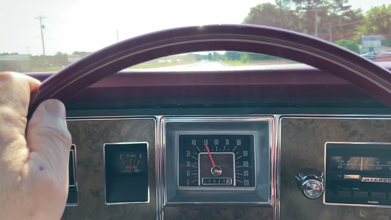 Mercury Monarch 15K miles survivor. Test drive