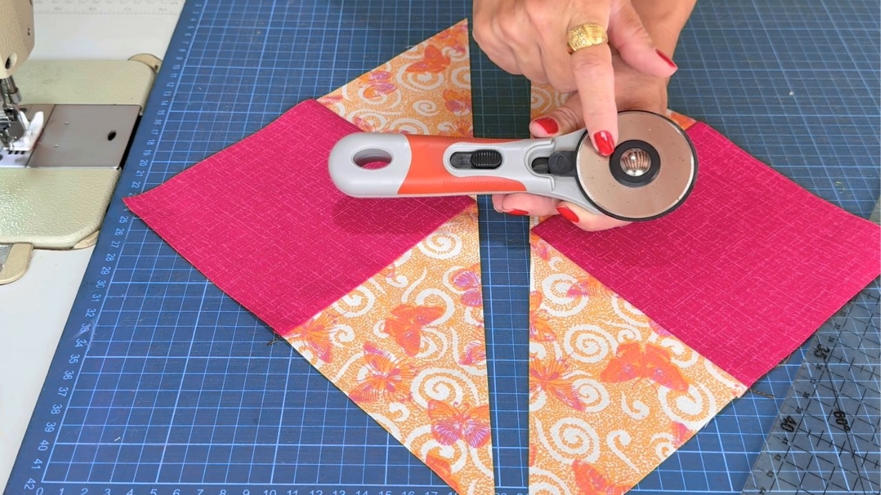 F&Aacute;CIL DEMAIS 😍 Bloco de PATCHWORK com Efeito LINDO
